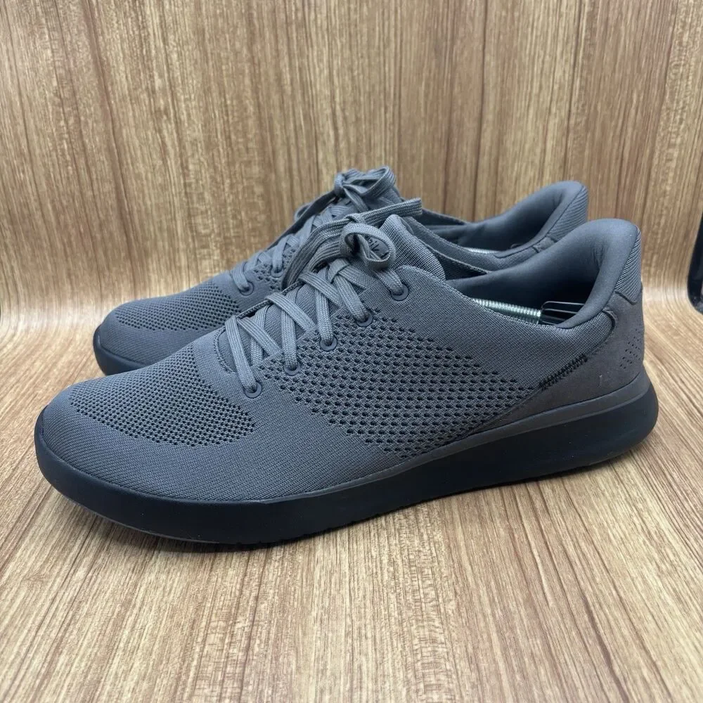 Kizik Lima Hands Free Graphite Gray Black Mens Size‎ 15 Athletic Sneakers NEW